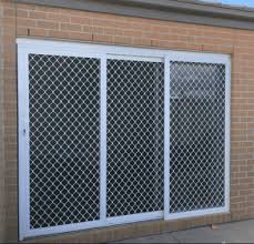 Mesh grill door installation 