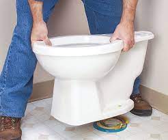 Floor mounted western toilet replacement